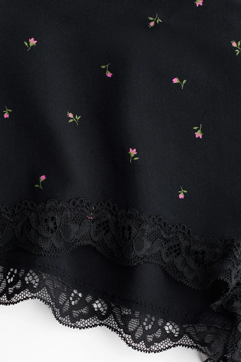 H&M Lace-trimmed boxer briefs